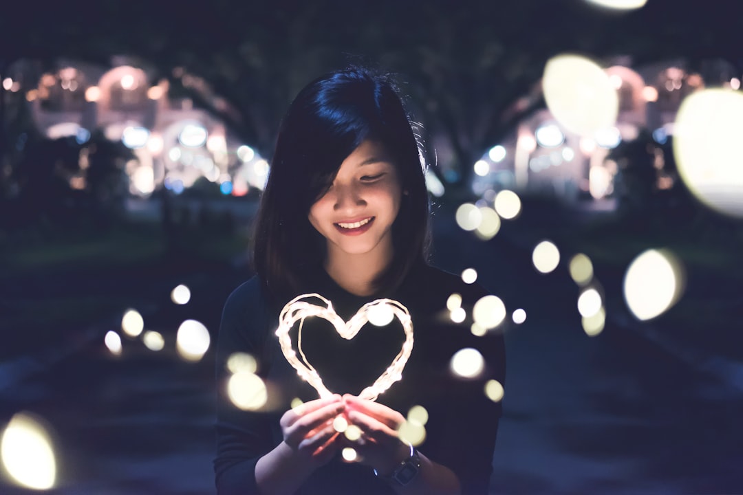 Photo smiling teenager